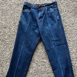 Vintage 90s Risk Jeans Y2K Skater Baggy Mens Size 36x32